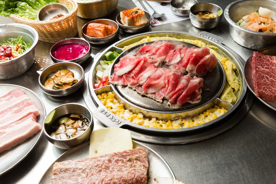 Kang Ho Dong Baekjeong signature dishes Beef Combo
Pork Belly
Kimchi Stew